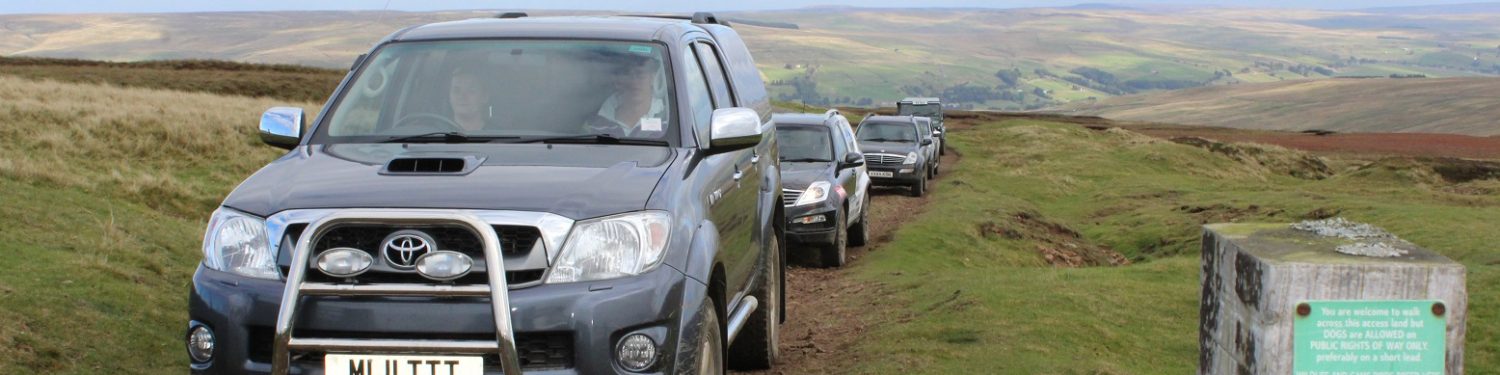 Routes for most four wheel drives